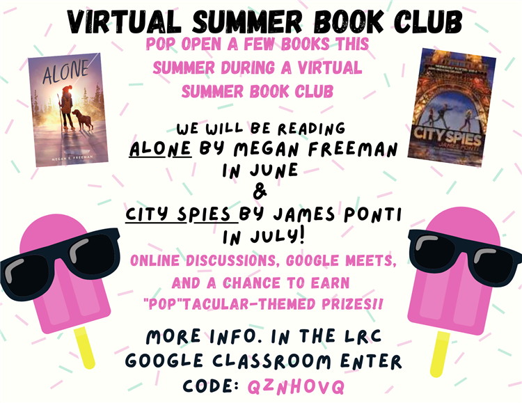  Virtual Summer Book Club