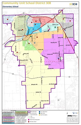 Elementary School Boundary Map 