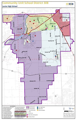 Junior High Boundary Map 