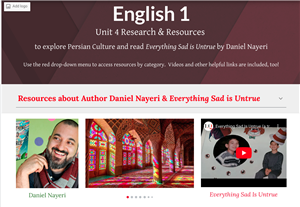 English 1 Unit 4 Research & Resources