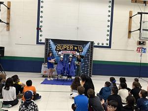 students being slimed 