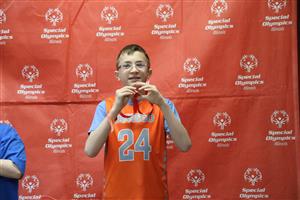 A very special Olympic athlete 