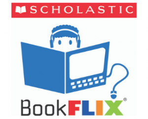 Scholastic BookFlix kid with computer