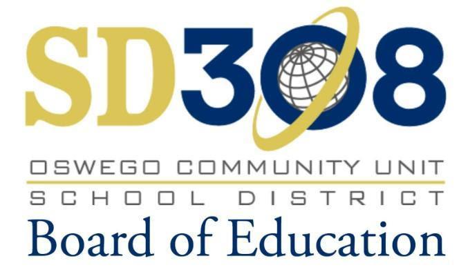 SD 308 Oswego Community Unit School District Board of Education