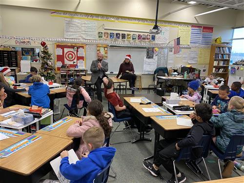 hypothesizing with class regarding gingerbread disintegrating in liquid