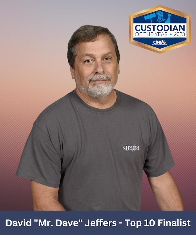 "Mr Dave" Jeffers Custodian of hte Year Finalist