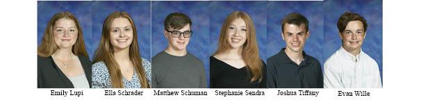 Oswego High School Commended Students: Emily Lupi, Ella Schrader, Matthew Schuman, Stephanie Sendra, Joshua Tiffany Evan Willie Oswego High School Commended Students: Emily Lupi, Ella Schrader, Matthew Schuman, Stephanie Sendra, Joshua Tiffany Evan Willie