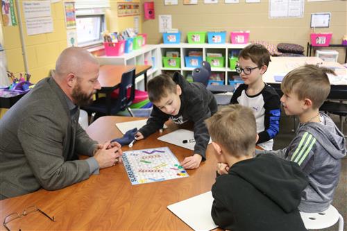 Dr. Sparlin in Math Rotations