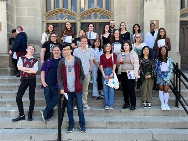OHS Panther Writers took home the most awards of any school on Saturday, April 15th, 2023, during the SPC Literary Festival.