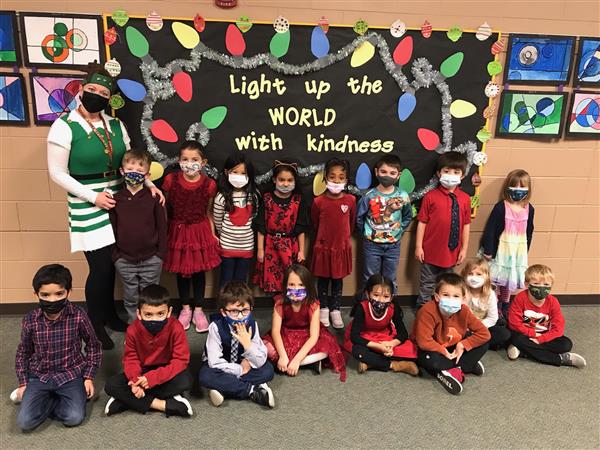 Fancy and Festive in Mrs. Tellones Kindergarten