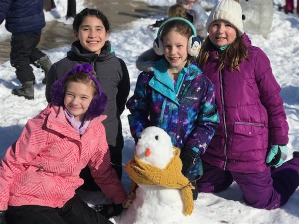 4th Grade Snowmen Fun at Bickford