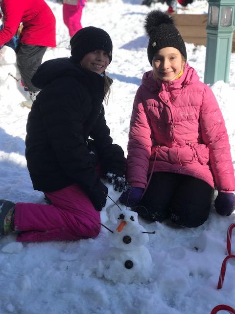 4th Grade Snowmen Fun at Bickford