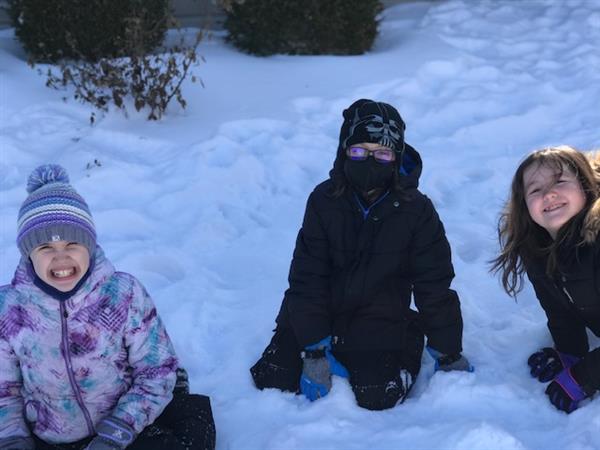 4th Grade Snowmen Fun at Bickford