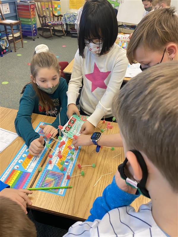 Paluch STEM Challenge Gumdrop Towers