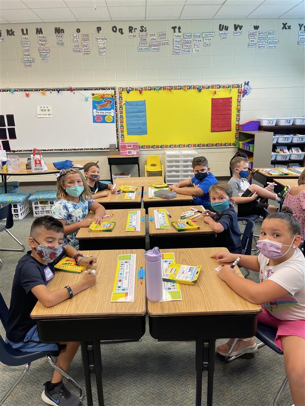 1st Day of School August, 18, 2021 