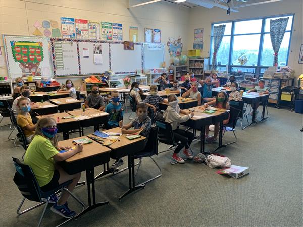 1st Day of School August, 18, 2021 