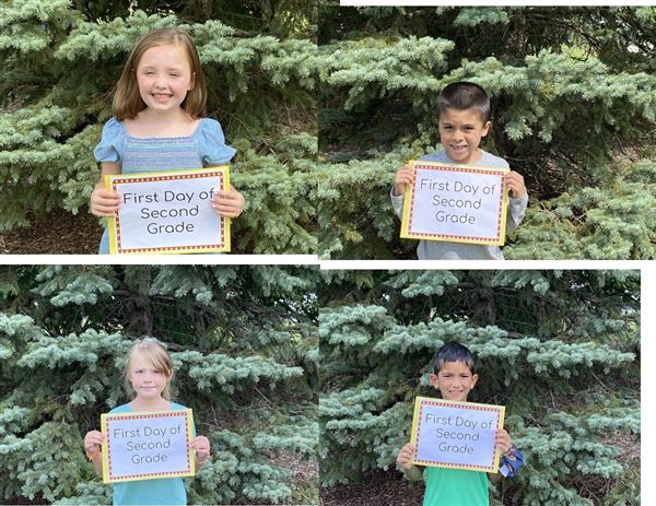 Mrs. Sommerfeld's 2nd grade class - 1st Day of 2nd Grade!