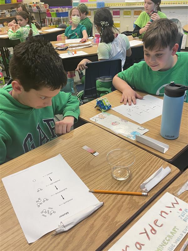 Chromatography Experiment in 5H