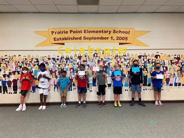 Panther Paw Award Recipients