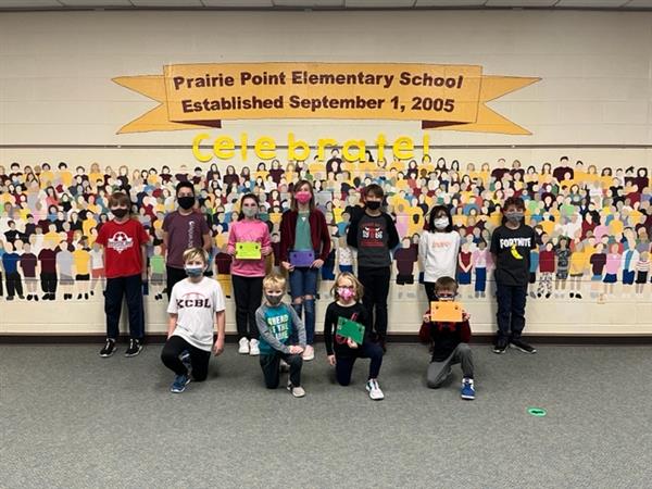 Panther Paw Award Recipients