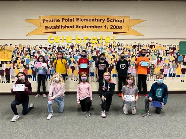 Panther Paw Award Recipients