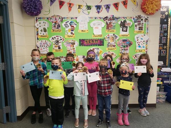 Panther Paw Award Recipients