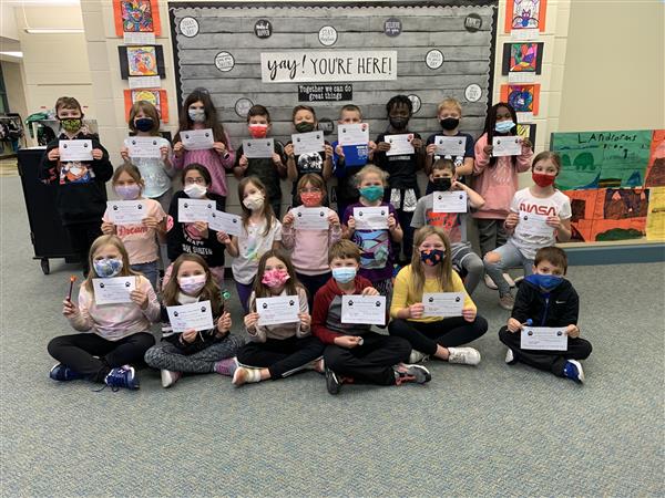 Panther Paw Award Recipients