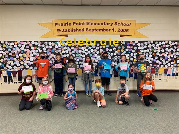 Panther Paw Award Recipients