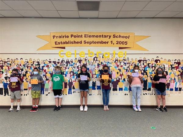 Panther Paw Award Recipients