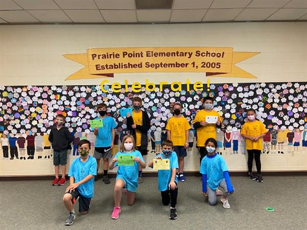 Panther Paw Award Recipients