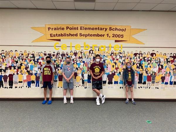 Panther Paw Award Recipients