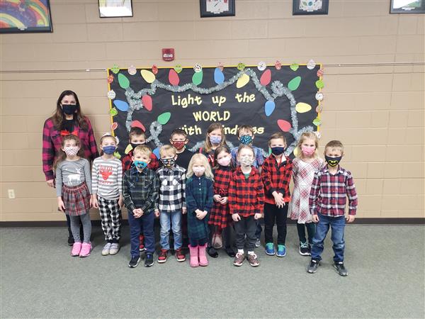 Ms. Gbur's Mad About Plaid Day