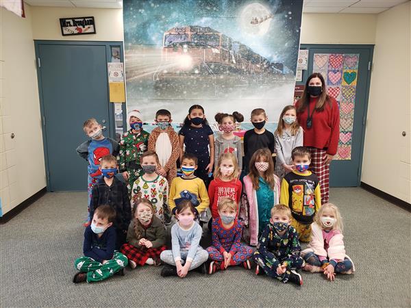 Ms. Gbur's PJ Polar Express Day