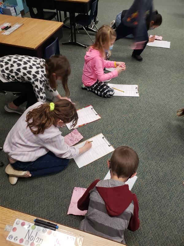 Place Value Snowball Fight in Ms. Gbur's Class