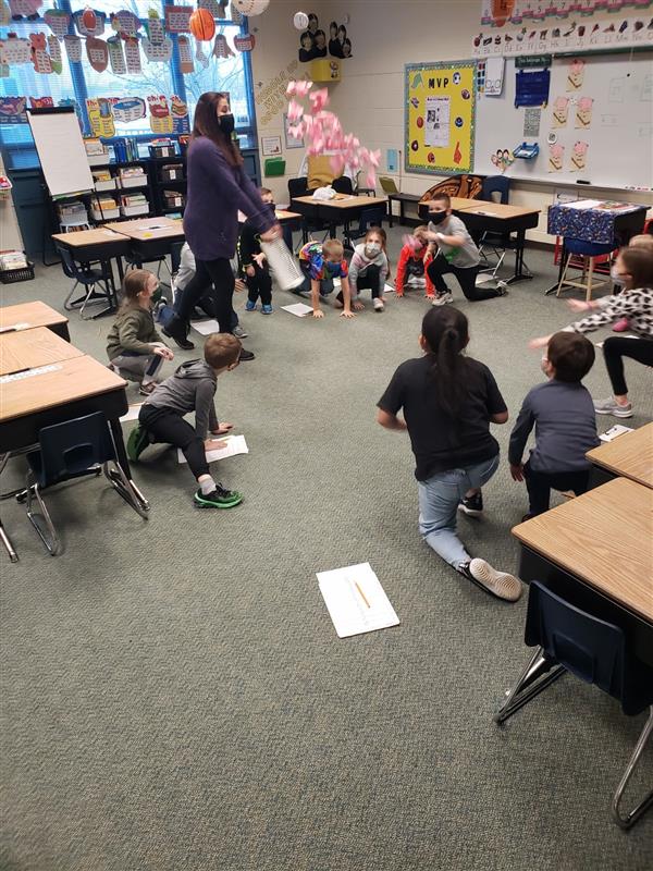 Place Value Snowball Fight in Ms. Gbur's Class