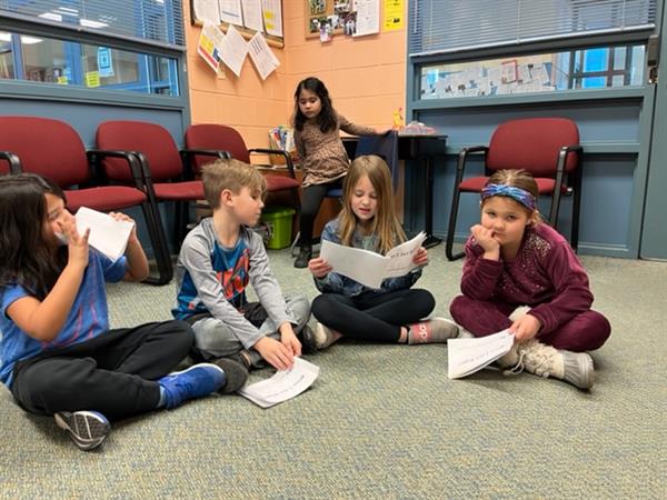 Mrs. Rothman's class sharing their stories