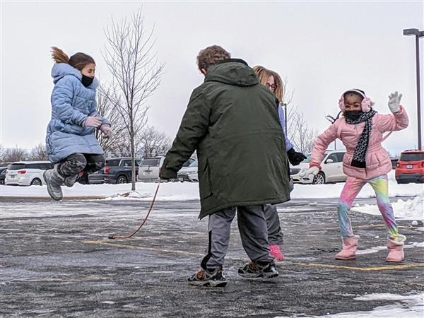 February 3rd and 5th Grade Recess Fun!