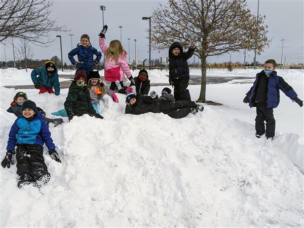 February 3rd and 5th Grade Recess Fun!