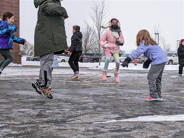 February 3rd and 5th Grade Recess Fun!