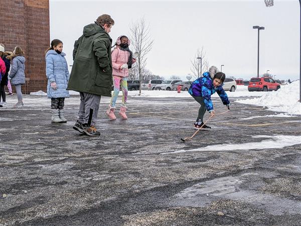 February 3rd and 5th Grade Recess Fun!
