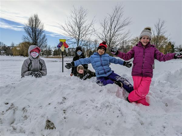 February 3rd and 5th Grade Recess Fun!