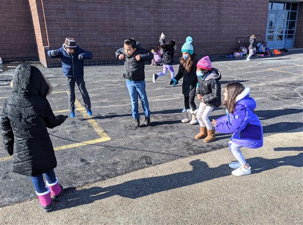January 2nd Grade Recess Fun!