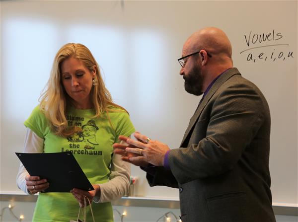 March 2022 PRIDE Winner Mrs. Cindy Niles