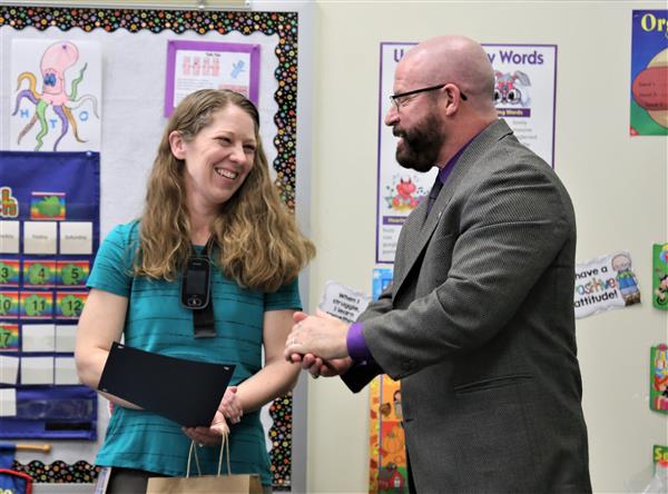 March 2022 PRIDE Winner Mrs. Kelly Hoke