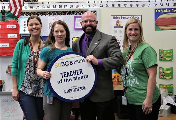 March 2022 PRIDE Winner Mrs. Kelly Hoke