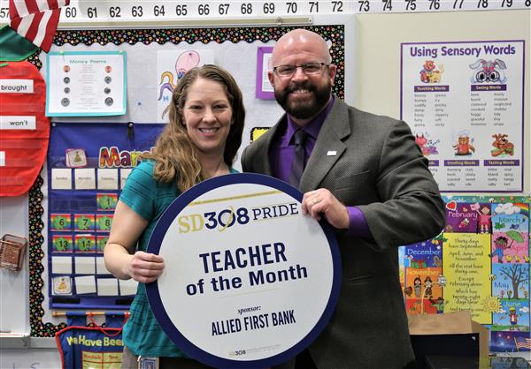 March 2022 PRIDE Winner Mrs. Kelly Hoke