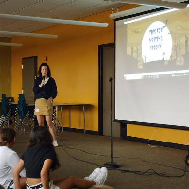 Lindsay Currie speaks about what it is like to write spooky stories