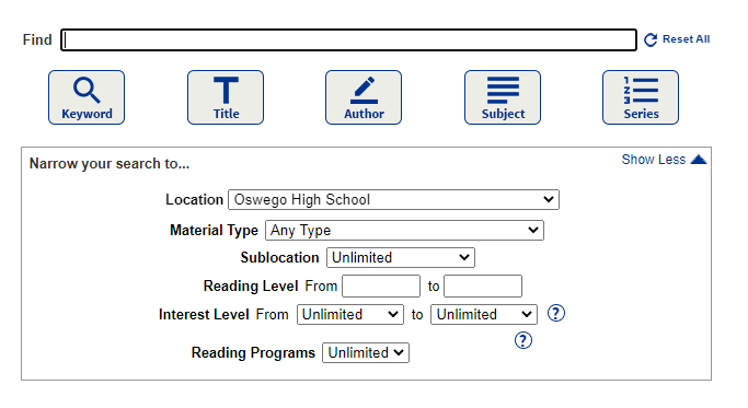 Library Catalog