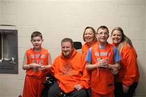 Group picture of the Special Olympic Atheletes 