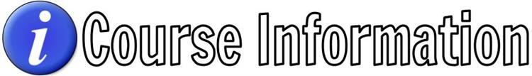 Course Information Logo Course Information Logo